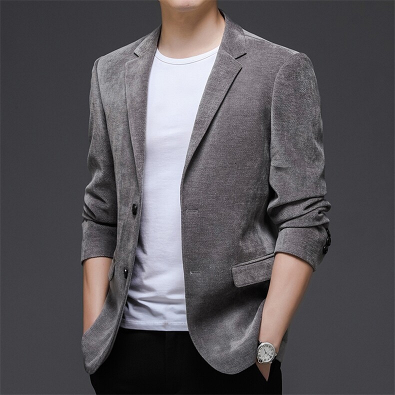 DW2182男士2023年秋季新款长袖西服休闲青年夹克西装P185，男装西服，电商B360