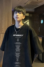 量大优供视频重磅麂皮绒短袖T恤男JPDX221-特P19，男装T恤，电商B367