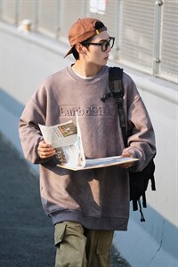 2026秋装新品 鹿皮绒钢印情侣卫衣宽松外套上衣 G1015 P58 男图片