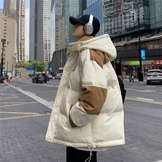 1506-1/M53101/P69潮牌冬季新款连帽棉服男防寒面包服情侣外套，男装棉衣，星座1506-1