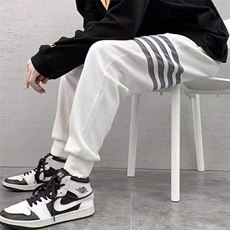 休闲裤男新款薄款卫裤青年潮流百搭男九分裤长裤潮MK04P23，男装休闲裤，星座1013-5