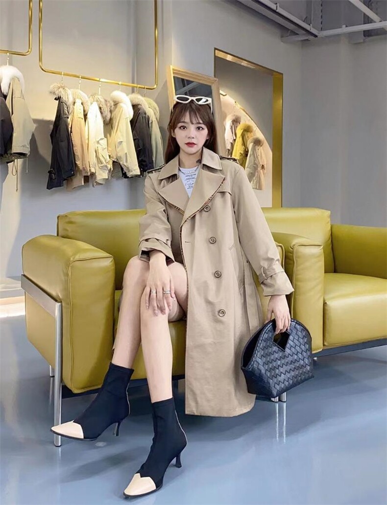秋装新款风衣，女装风衣，艾涵o
