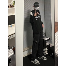 ！拿图不拿货！绑带cleanfit牛仔裤子KZA02-P55，男装牛仔裤，星座1007（原301D）