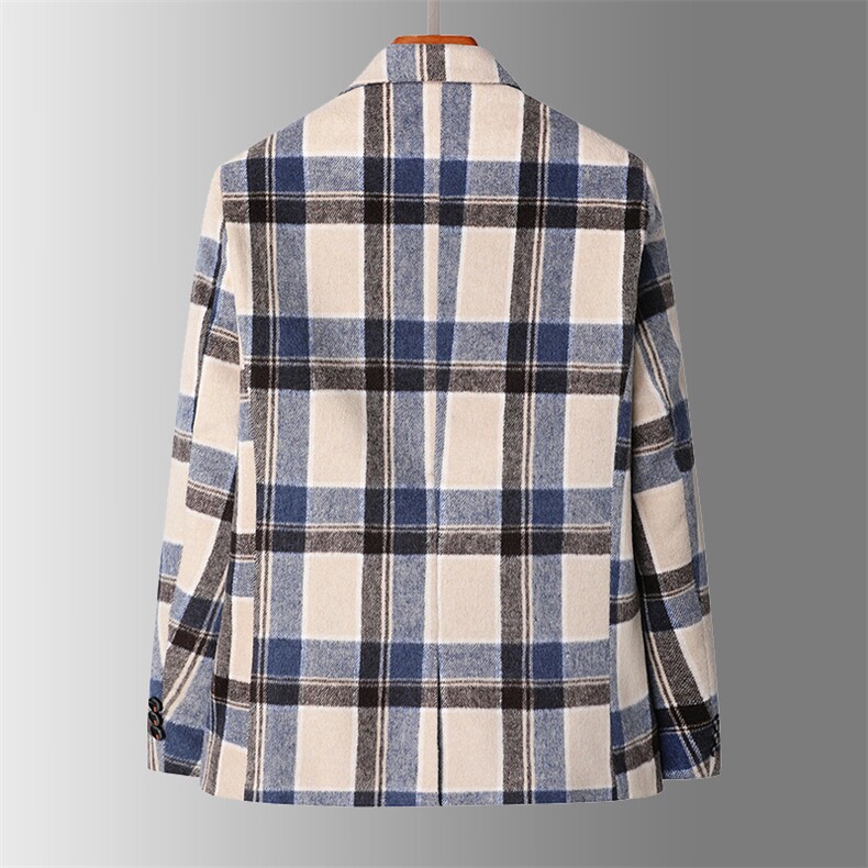 春秋薄款时尚西装韩版便服单西格子男装外套潮电商A056-9970P95,男装西服套装,电商A056