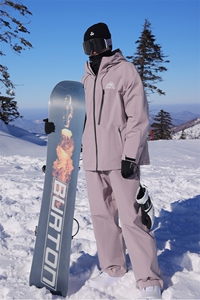 冬季防水防风防寒保暖时尚滑雪服套装男女两件套TZ027-P240控348图片