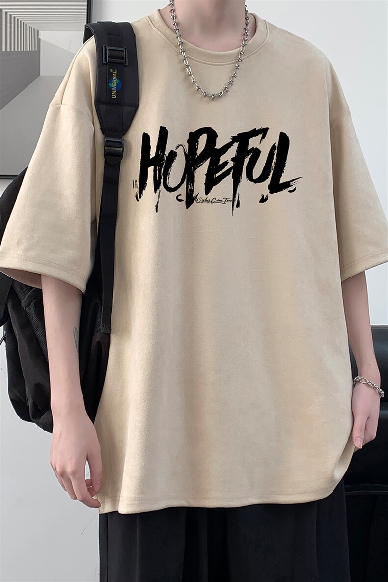 麂皮绒短袖t恤男大码半袖男JD82425-P25,男装T恤,电商A040