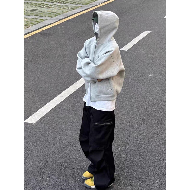 重磅开衫卫衣拉链外套WY753特P59,女装短外套,星座908-1