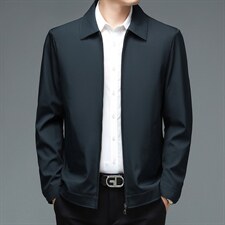 BJ21573钱塘2020-2中年男士春秋季新款百搭商务休闲夹克外套P70，男装夹克，钱塘207-2
