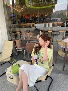 夏季新款个性印花短袖图片
