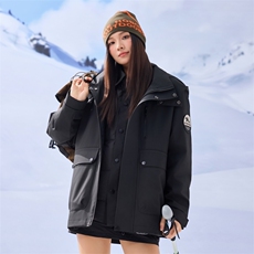 工装连帽外套男女款秋冬新款宽松潮牌时尚夹克XZ309Y95703P105，男装夹克，星座309（原A406）