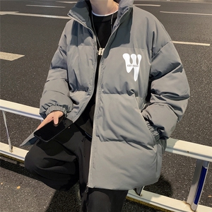 特批夜景时尚宽松字母印花秋冬保暖棉衣A247-MY62048 特批65控99图片