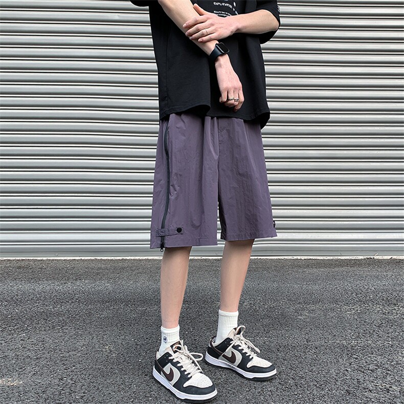 8XL-M重磅特大码短裤男防水五分裤冲锋裤男户外DK1503P50控68,男装休闲裤,电商D206-1