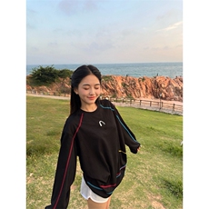 美式高街解构工艺速干长袖T恤衫男女款防晒上衣户外运动骑行服潮，男装防晒衣，电商A486