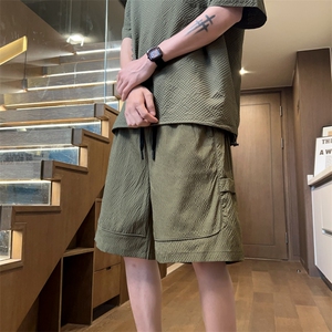 量大优  供视频  泡泡纱速干短裤男 XH75-特P25图片