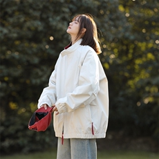 2025秋季新款中性风户外夹克男撞色立领外套DSA157B-JK2502-特P75，男装夹克，电商A157B