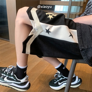 XZ616 夏季新款麂皮绒R星发泡短裤休闲裤 TY819 P45控58图片