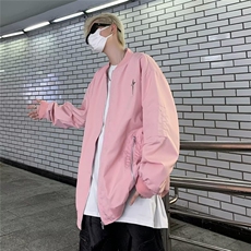 牧野森美式夹克男春季防风工装春秋外套棒球服刺绣薄外衣JK7003，男装夹克，星座1116A-1（原606A）