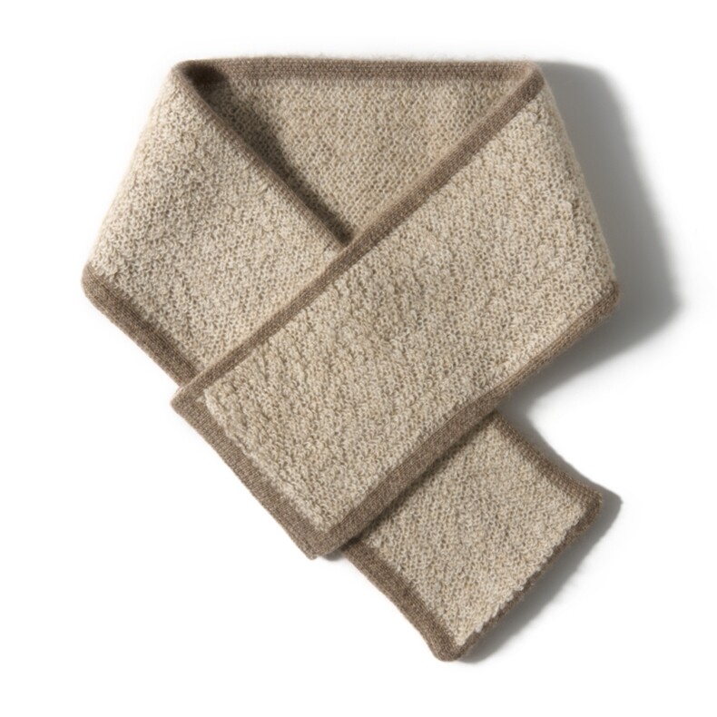 2025年秋季秋冬季时尚百搭通勤简约休闲围巾，围巾，百纳羊绒