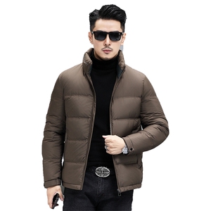 M9088-5钱塘2020-3新款简约冬季厚款时尚休闲中年男士羽绒服P200图片