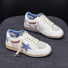 2025年春夏复古百搭时尚休闲运动板鞋星星小白鞋，女鞋休闲鞋，电商A223