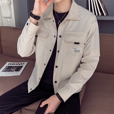 100%聚酯纤维2021夏装新款轻薄防晒H夹克男白色款防晒衣8852，男装夹克，电商D240-242