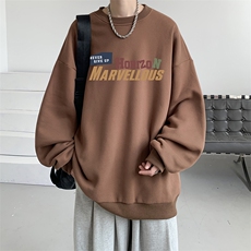 8XL圆领卫衣男超大码胖子肥佬大号长袖t恤S6384-P28，男装卫衣，电商A040