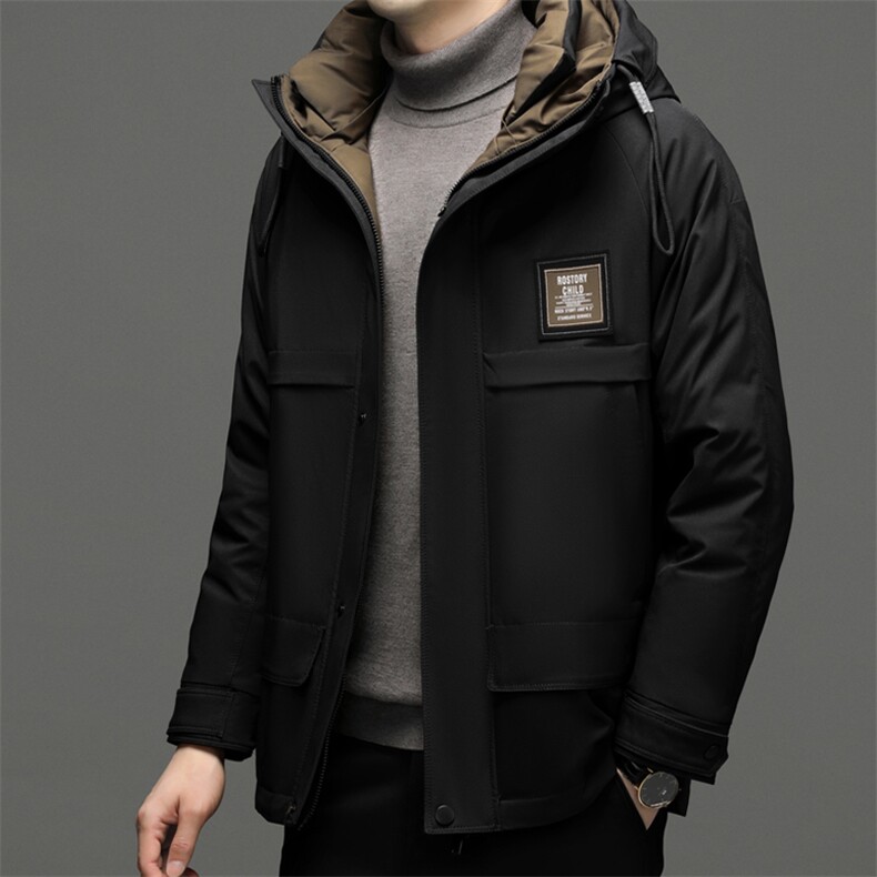 CSYR98218钱塘2020-2中年男士冬季厚款商务休闲简约羽绒服P285,男装羽绒服,钱塘207-2