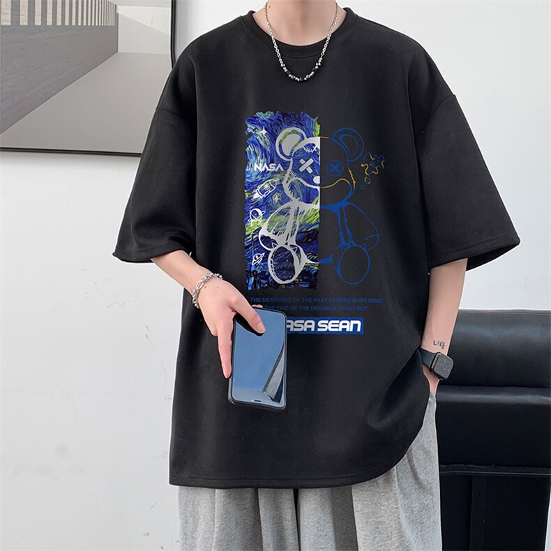 麂皮绒短袖t恤男大码半袖男JD82290-P25,男装T恤,电商A040