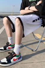 ！2023夏季男士速干短裤撞色潮流百搭运动五分裤DK600P30，男装休闲裤，电商B220