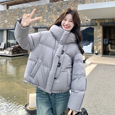 2025年冬季羽绒服短款格子拼色90白鸭绒RF2C290-6893#-P385-K548，女装羽绒服，蝶眷