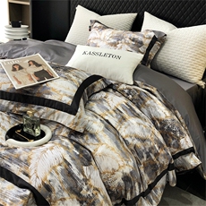 新款棉磨毛四件套，床品套件，一起卖家纺