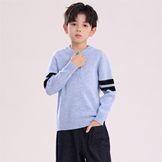 2025年秋季新款百搭七针彩点半开拉链加厚保暖羊毛衫，童装儿童羊毛衫，宏杨羊绒