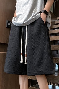 夏肌理感短裤男 美式高街运动篮球 休闲五分裤子XZ514-2-1529-P38图片