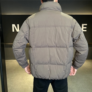 新标立领轻奢羽绒服现货高品质男情侣保暖外套数据款Y5511-P195图片