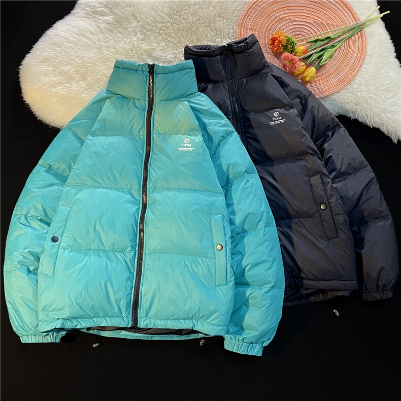 冬季加绒加厚立领棉衣时尚棉服外套宽松男装MY6677P90,男装棉衣,电商A086