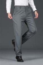 男士西裤春夏季西装裤商务休闲裤宽松直筒长裤子男2501现货外贸，男装西服套装，星座224-3