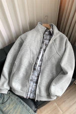 重磅解构立领卫衣夹克男cp121-特p65，男装夹克，电商B371