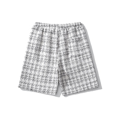 1白底短裤男大码M-5XL中性风男士中裤男潮流五分裤DK8797P40控59，男装休闲裤，星座226-2