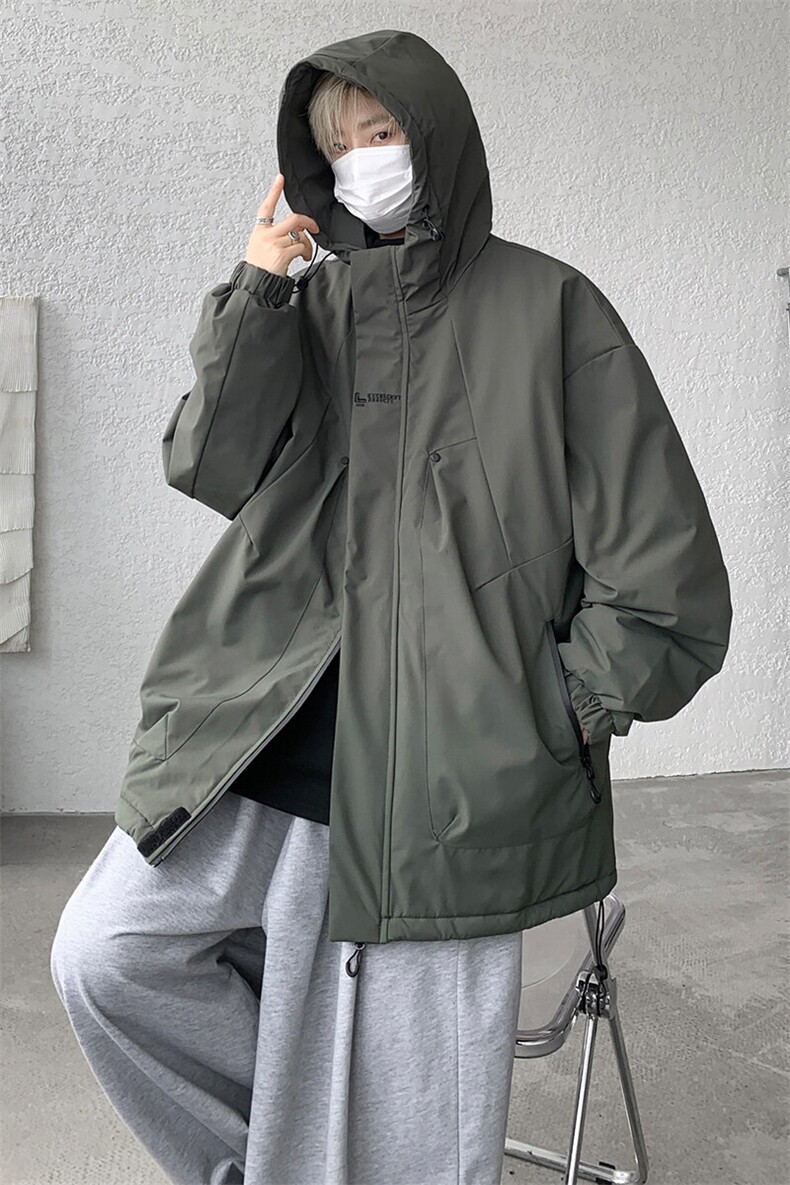 8XL-M冲锋衣外套男加棉加厚夹克秋冬户外登山服JK1313薄P90控110,男装夹克,电商D206-1