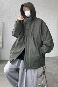 8XL-M冲锋衣外套男加棉加厚夹克秋冬户外登山服JK1313 薄P90控110图片
