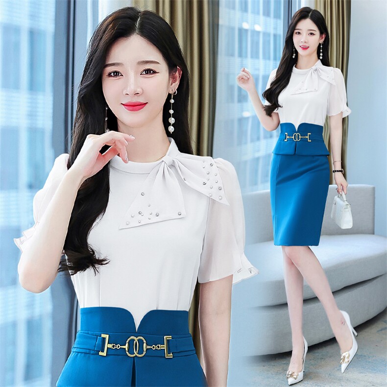 2023年夏季新款时尚气质优雅甜美上衣,女装衬衫,卡杰菲