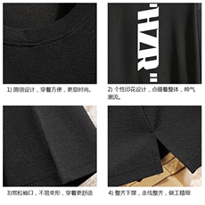 Q11002-P30春夏季七分袖t恤男大码五分袖男短袖中袖砖墙挂拍，男装T恤，电商A040A