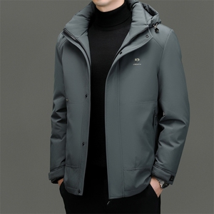 AK78150钱塘2020-3商务休闲新款冬季简约百搭中年男士羽绒服P300图片