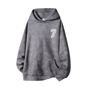 得物供货、重磅420克现货 麂皮绒扎染卫衣HD019-1-WL25392ZR-P45图片