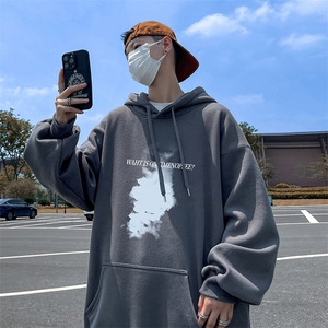 抖音得物供货 可提供视频 秋冬重磅美式宽松连帽卫衣DL2303图片