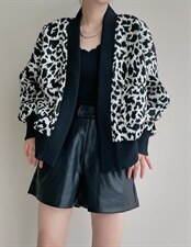 豹纹开衫，其它，麦缇诺