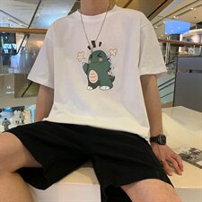 2021年夏季新款动漫休闲宽松T恤男DB293-T，男装T恤，电商A306
