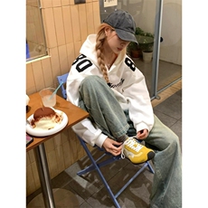 5680-P60新款时尚百搭纯棉华棉复合休闲宽松卫衣加绒，男装卫衣，星座617A-2
