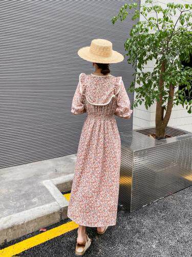 系列款花色连衣裙，女装连衣裙，百变诱惑