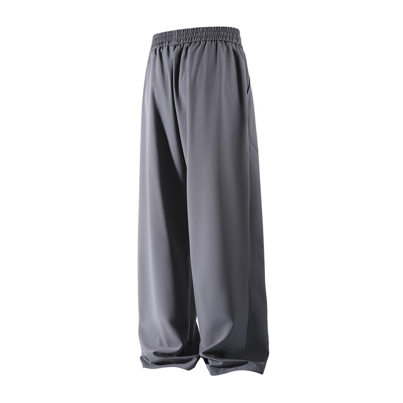 冰丝纯色基础款弯刀休闲裤K102立体92%聚酯纤维8%氨纶(S-2XL)TP24,男装休闲裤,电商A088